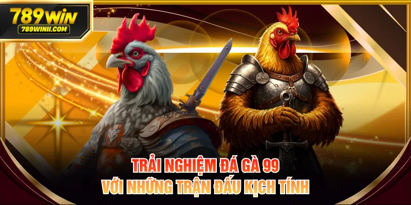 Trải nghiệm đá gà 99 với những trận đấu kịch tính